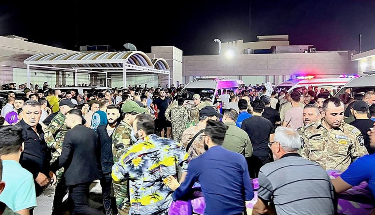 آتشسوزی مرگبار در عراق در یک عروسی/ دستکم ۱۰۰ نفر کشته شدند/ ویدئو