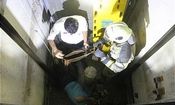 سقوط مرگبار 2 کارگر جوان در چاه آسانسور