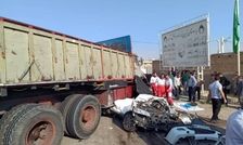 تصادف مرگبار در فسا؛ پنج تن از کارکنان دانشگاه علوم پزشکی جان باختند/ ویدئو