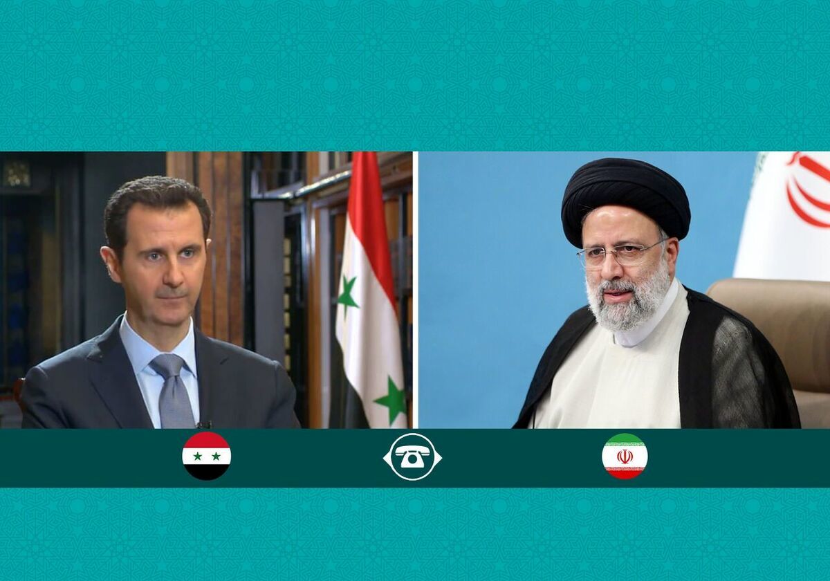 گفت‌وگوی رئیسی با بشار اسد