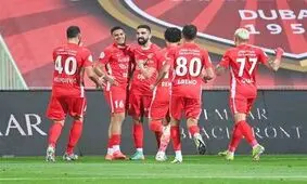 چهارمین قهرمانی آزمون و عزت اللهی در امارات