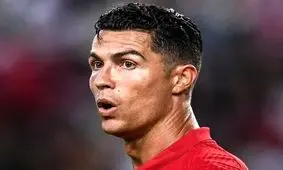  درگیری رونالدو در وسط زمین به شیوه کشتی گیرها/ عکس
