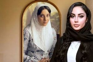 تصویری از ترلان پروانه در لباس عروس، که همه را غافلگیر کرد