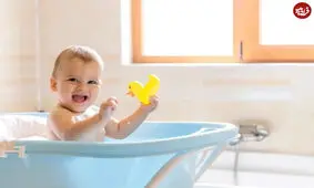 نوزادان چند بار در هفته به حمام نیاز دارند؟ 