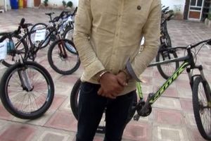 پنج سارق دوچرخه در مهرگان دستگیر شدند