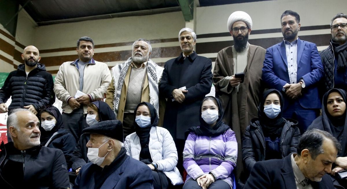 صندوق رای جامعه ورزش در ورزشگاه شهید شیرودی تهران/ عکس
