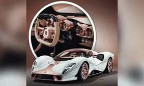 این دیگر ماشین نیست، گالری هنری است/ د تومازو پی72 با ظاهری افسونگر از راه رسید