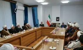 دیدار حسن روحانی و جمعی از علما و روحانیون/ عکس
