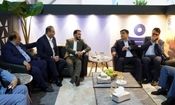 دیدار مدیران عامل شرکت ملی مناطق نفت‌خیز جنوب و لوله‌سازی اهواز در روز نخست نمایشگاه نفت تهران؛ تأکید بر توسعه همکاری‌های راهبردی