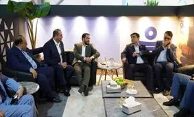 دیدار مدیران عامل شرکت ملی مناطق نفت‌خیز جنوب و لوله‌سازی اهواز در روز نخست نمایشگاه نفت تهران؛ تأکید بر توسعه همکاری‌های راهبردی