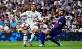 کنایه به پیکه: رفتی که با رونالدو بازی نکنی؟