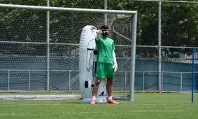 دلداری بیرانوند به طارمی؛ سال بعد قهرمان می‌شوی/ عکس