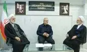 نخستین تصاویر از جلسه شورای موقت رهبری با حضور اعرافی، پزشکیان و اژه‌ای