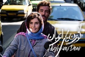 سکانس جنجالی و عجیب الناز شاکردوست و نوید پورفرج در گوزن های اتوبان/ ویدئو
