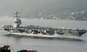 اعزام بزرگترین کشتی جنگی جهان به آب های نزدیک ونزوئلا/ آیا آمریکا می خواهد مادورو را سرنگون کند؟