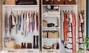 یک ترفند ساده و کاربردی که جای کمدت را دو برابر می‌کند/ ویدئو 