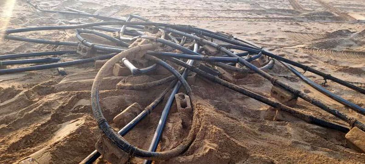 انهدام ۴ خط لوله انتقال سوخت قاچاق در استان هرمزگان به طول بیش از ۸ کیلومتر