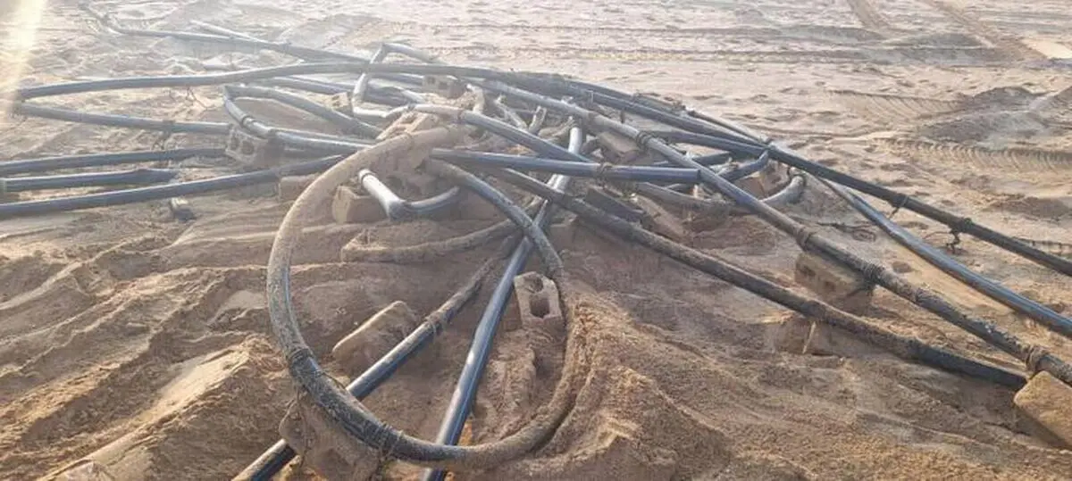 انهدام ۴ خط لوله انتقال سوخت قاچاق در استان هرمزگان به طول بیش از ۸ کیلومتر

