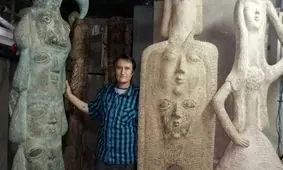 شاهکار‌های این سرایدار جهانی شده است، میکل‌ آنژ در زیرزمین