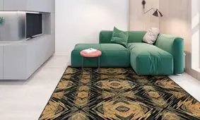 فرش گردویی با چه رنگ مبلی ست میشود؟