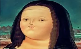 نقاش «مونالیزای چاق» کیست؟/ عکس
