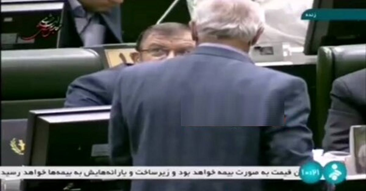 شیطنت عجیب الیاس نادران در مجلس: مگر برای دوربین حرف می زنی؟