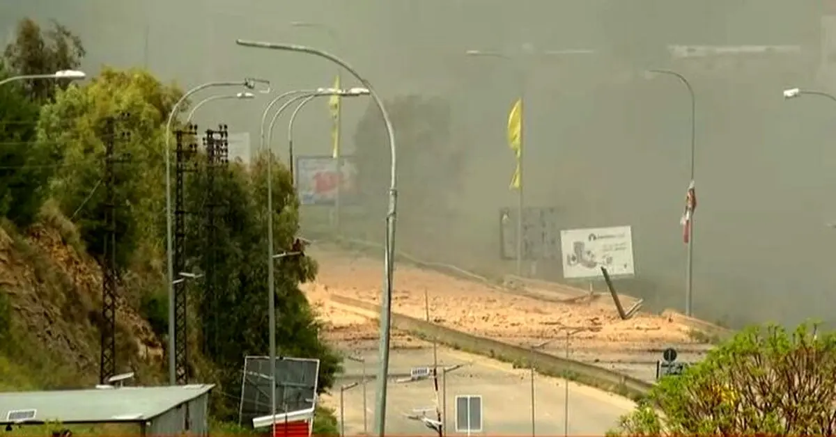 شهادت ۴ لبنانی و بمباران پل قاسمیه بر رودخانه لیطانی توسط اسرائیل