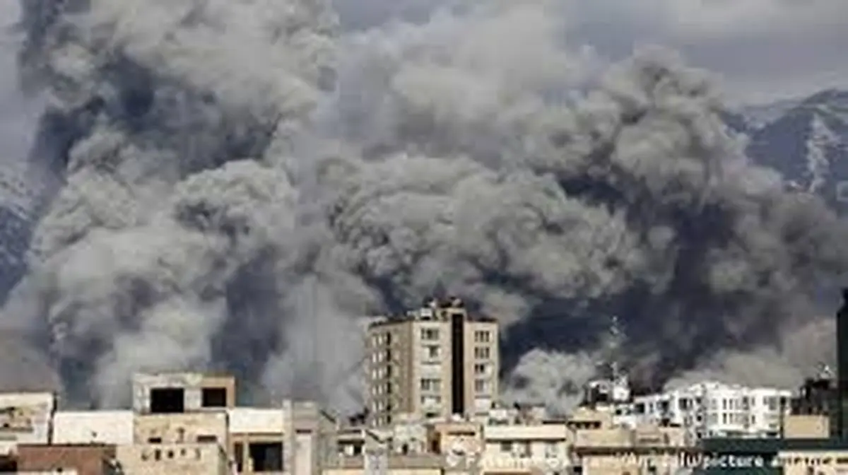 تصاویری متفاوت از حملات به مناطق مسکونی تهران