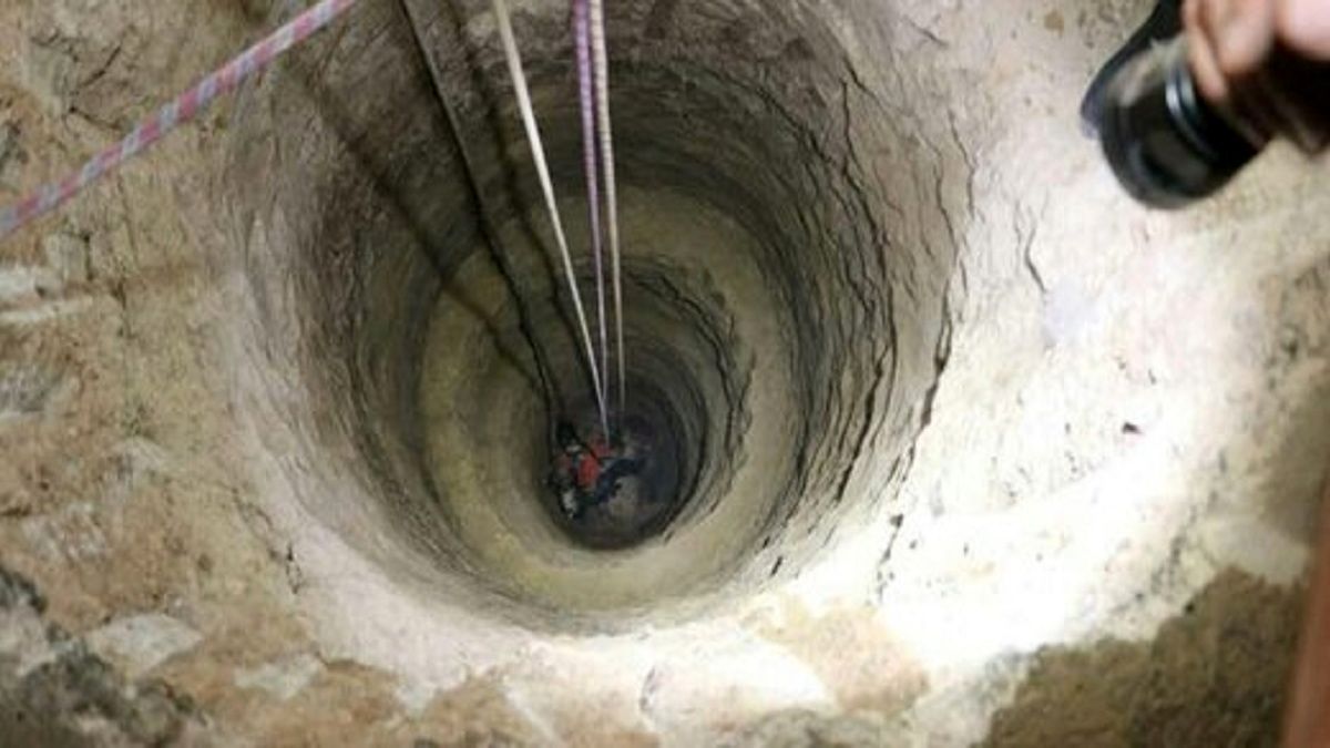 جوجه تیغی، مرد 50ساله را به داخل چاه انداخت