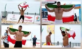 تیم ملی کشتی ساحلی ایران قهرمان آسیا شد