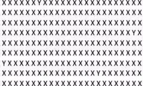 بازی فکری: ۴ تا وای «y» بین ایکس ها «x» را زیر ۵ ثانیه پیدا کنید