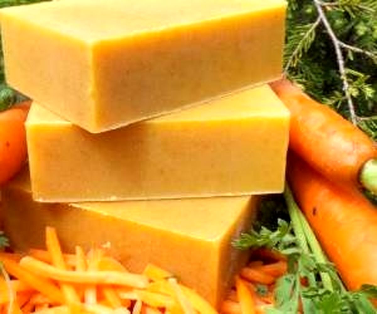 چگونه صابون هویج درست کنیم؟
