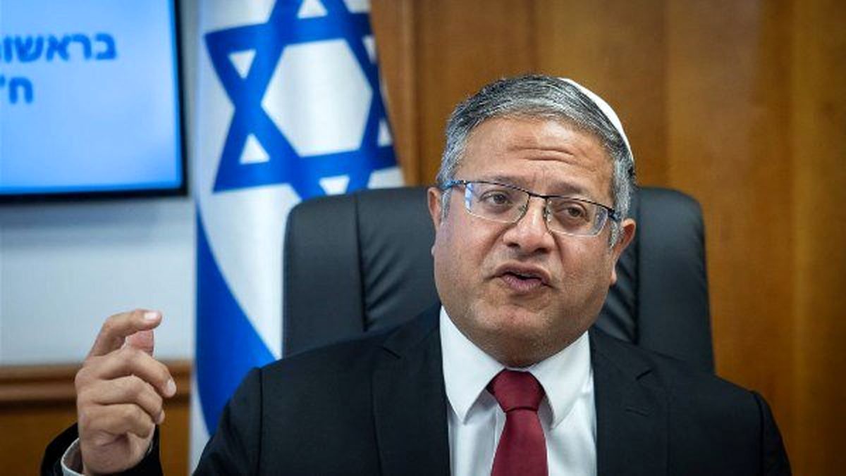  تهدید اسیران فلسطینی توسط بن گویر پس از شادی به دلیل حمله موشکی ایران 