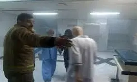 آتش سوزی ساختمان بیمارستان خمینی شهر خسارت جانی نداشت

