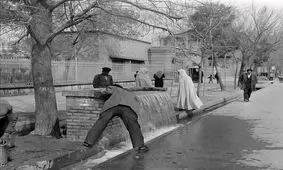 آبخوری قنات فرمانفرما در خیابان حافظ