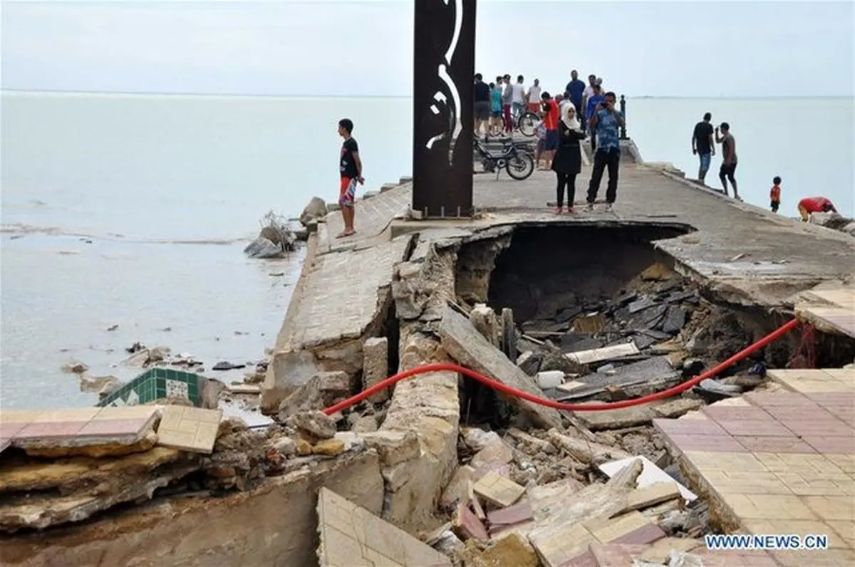 سیل مرگبار در تونس جان 4 نفر را گرفت/ ویدئو