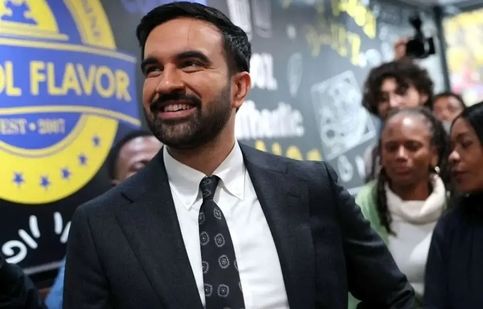 حضور «زهران ممدانی» در نماز جمعه پورتوریکو/ ویدیو