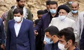 شوخی رئیسی با محافظانش: «شما برید، من هواتون رو دارم»/ ویدئو