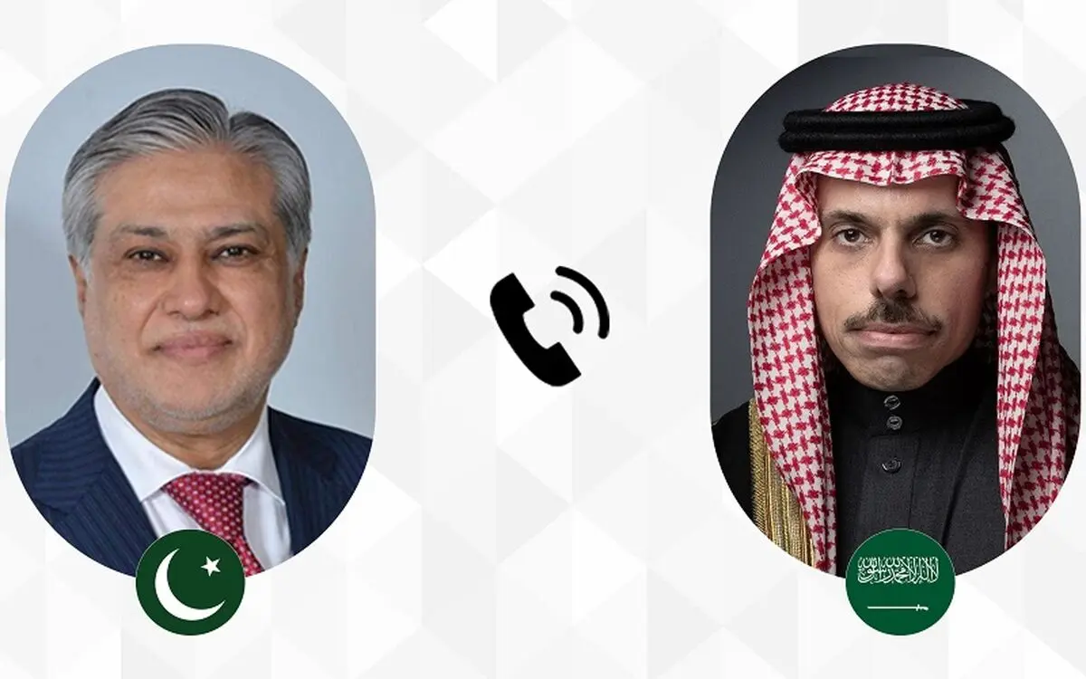 رایزنی وزرای خارجه عربستان و پاکستان درباره ادامه تلاش‌ها برای موفقیت مذاکرات آمریکا و ایران