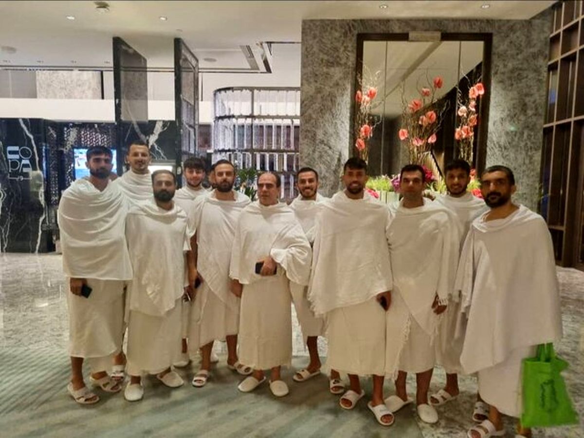 استقلالیها حاجی شدند/عکس