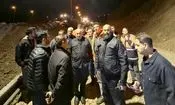 بازگشایی آزادراه پردیس- تهران پس از حادثه رانشی
