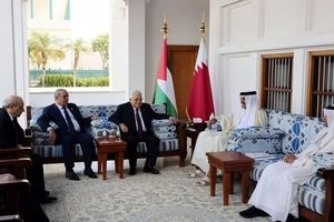 رئیس تشکیلات خودگردان فلسطین با امیر قطر دیدار کرد/ امیرعبداللهیان دمشق را به مقصد قطر ترک کرد

