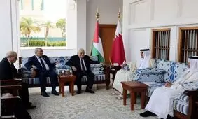 رئیس تشکیلات خودگردان فلسطین با امیر قطر دیدار کرد/ امیرعبداللهیان دمشق را به مقصد قطر ترک کرد

