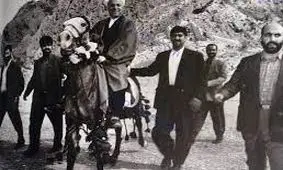 ویدئو و خاطره جالب اسب سواری آیت الله هاشمی رفسنجانی/  انتشار برای اولین بار/ ویدئو