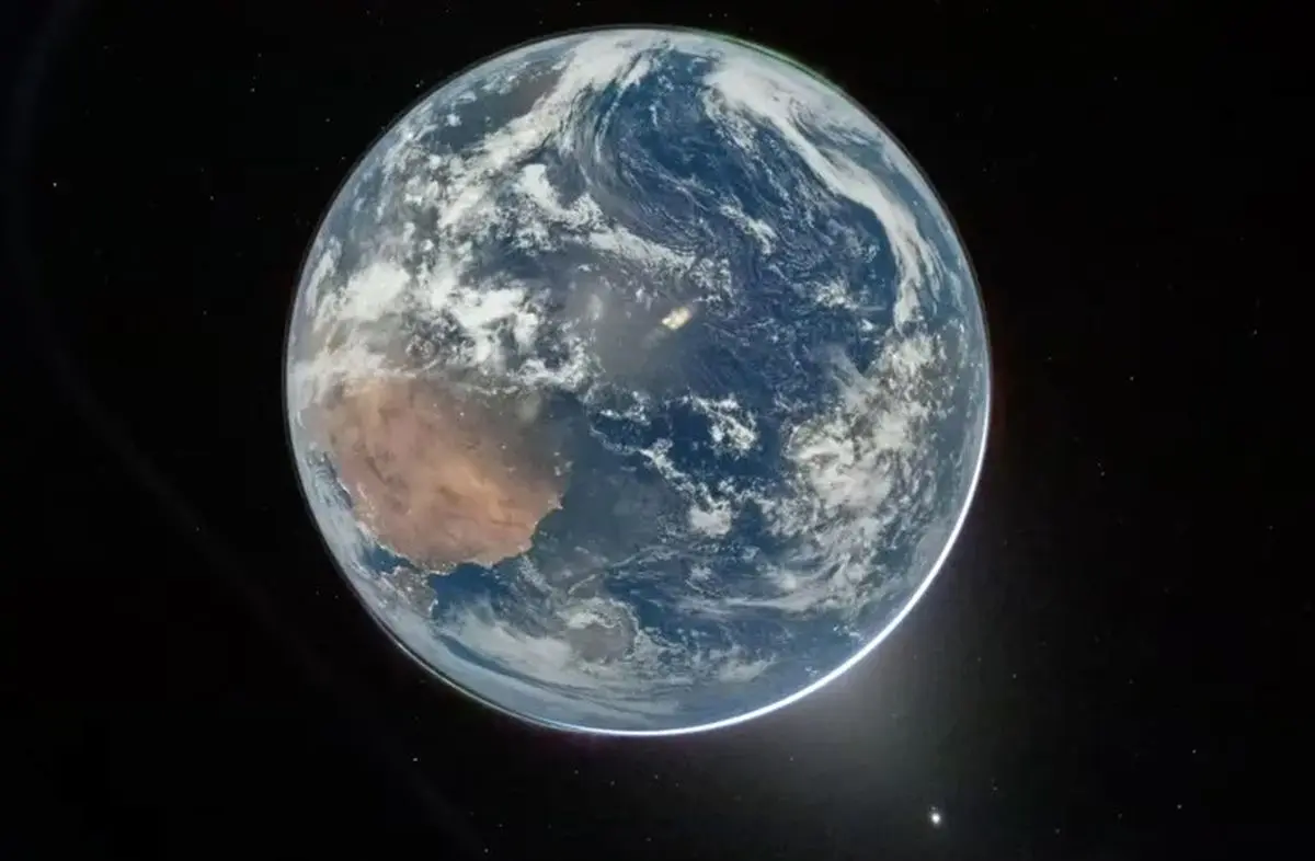 فضاپیمای آرتمیس اولین تصاویر زمین را از اطراف ماه ارسال کرد

