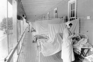 عکس هایی جالب از شباهت همه گیری آنفلوآنزای اسپانیایی و کرونا / تاریخ تکرار شد