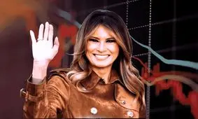 حاشیه جدید ملانیا ترامپ در بازار رمزارزها