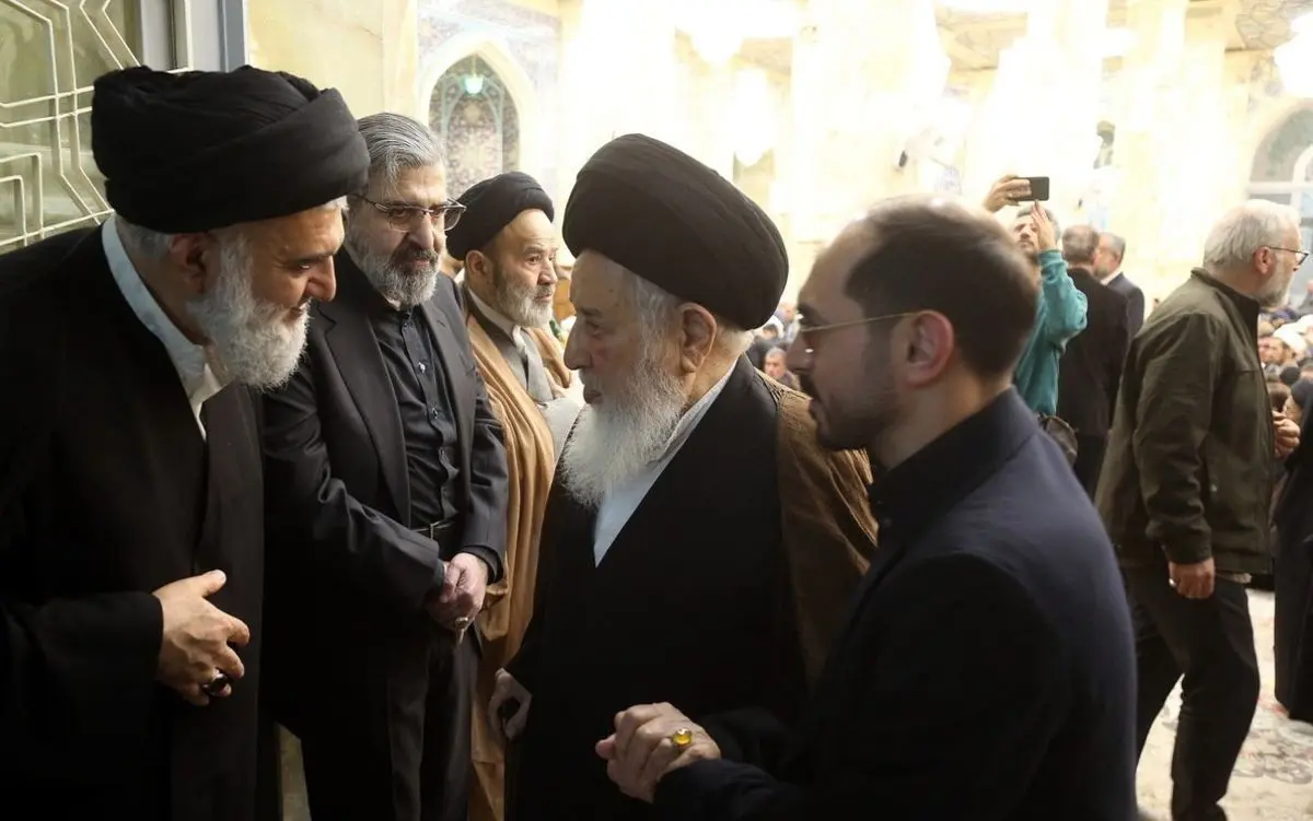 مراسم هفتمین شب شهادت سید کمال خرازی در قم/عکس
