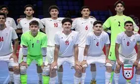تیم فوتسال جوانان ایران نایب قهرمان شد