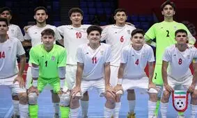 تیم فوتسال جوانان ایران نایب قهرمان شد